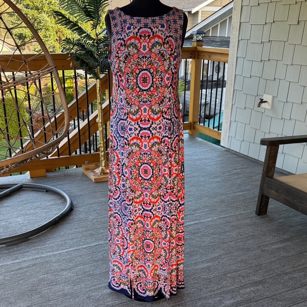 M&Co | Sleeveless Floral Maxi Dress